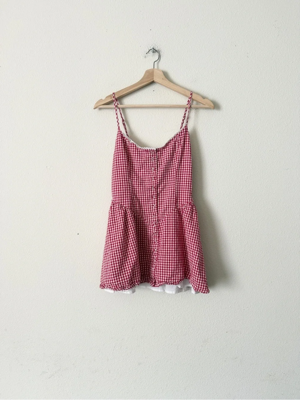 Princess Polly SIZE 6 Toulouse mini red gingham dress - Picture 2 of 6